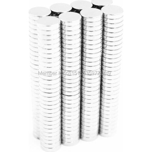 500pcs Strong Round Dia 8mm x 1.5mm N35 Rare Earth Neodymium Magnet Art Craft Fridge 8x1.5mm