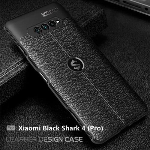 Cover For Xiaomi Black Shark 4 Pro Case For Black Shark 4 Capas Back Bumper TPU Soft Leather For Fundas Black Shark 4 Pro Cover