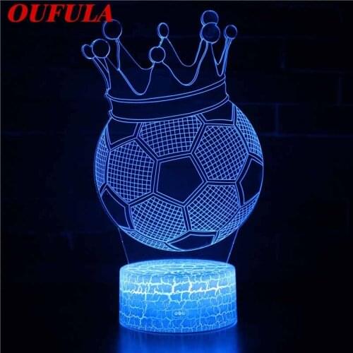 DLMH Night LED Lights Novelty 3D lamp Cute Toy Gift 7 ColorCartoon Atmosphere Lamp For Children Kids Room