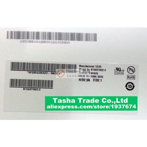 For Acer V3 571G V3-571G V3 571 LCD Display Screen B156XTN02.0 LCD Screen 1366*768 40Pins High Quality