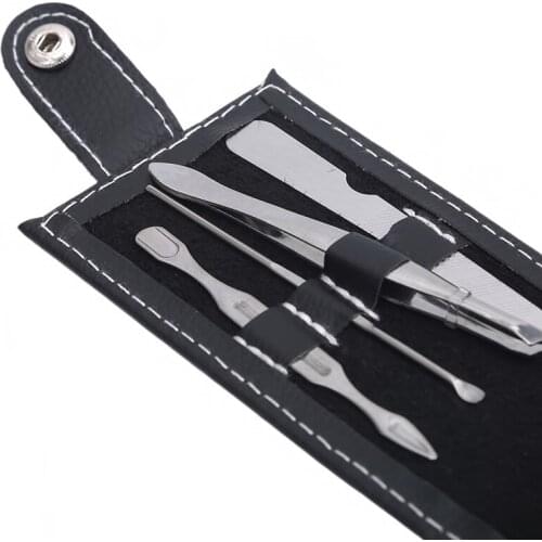 Hot Sale 6pcs Stainless Steel Practical Manicure Tool Set Nail Care Tool Travel Portable Pedicure Manicure Set Cutting Clipper