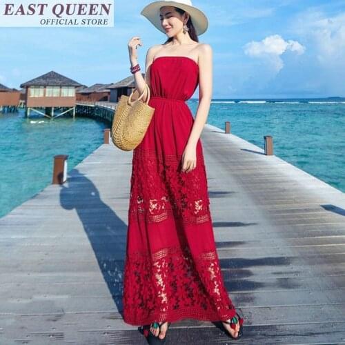 Summer dress 2018 boho bohemian boho maxi dress sundress casual off shoulder sexy clothes long maxi beach summer dress FF216 A