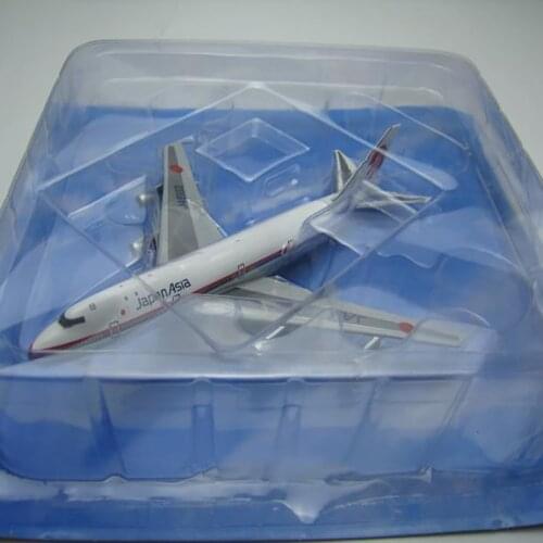 Diecast Alloy 1:400 Scale B747-100 Model JAA 747 Japan Asia Airlines with Base Landing Gear Aircraft Plane Model Toy Collection