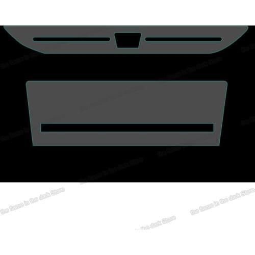 Lsrtw2017 TPU transparent car gear air conditioning control panel sticker for changan cs75 2018 2019 2020 2021 protective film