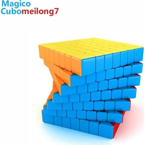 MofangJiaoshi MoYu MF7 Speed Magic Cube Meilong 7x7x7 Cubo Magico 7x7 Speed Puzzle Cubes for Children Educational Game Toys