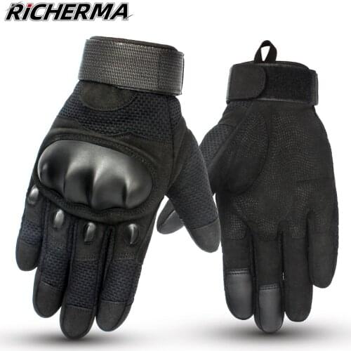 Winter Motorcycle Gloves Knuckles Protective Motocross Gloves Touch Screen Woman Motorbike Gloves Bicycle Scooter Biker Cycling