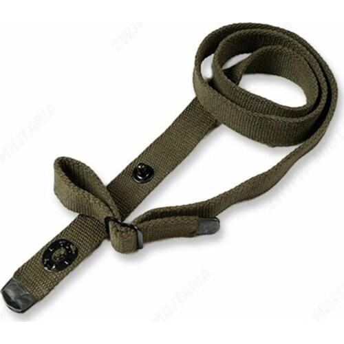 WWII WW2 US ARMY M1 CARBINE RIFLE CARRY BODY SHOULDER SLING GREEN WORLD WAR II SOLDIER MILITARY