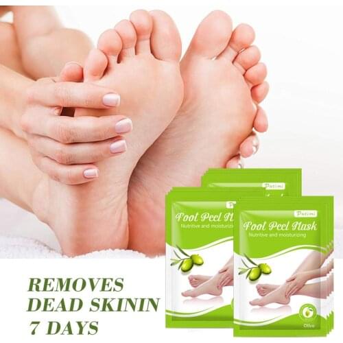 Exfoliating Feet Mask Exfoliating Foot Mask Socks Pedicure Peeling Dead Skin Remover Feet Mask Peel Foot Care Tool Moisturizing