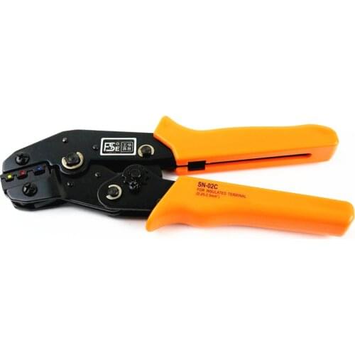 SN-02C manual tool wire connector crimping pliers cold terminal crimping pliers Pre insulated terminal clamp