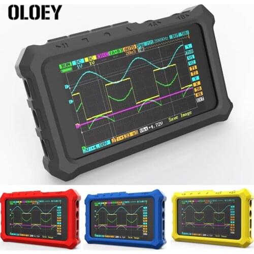 Silicone Protective Case Cover for MINI Nano DSO213 DS213 DS203 Digital Oscilloscope Digital DSO 213 DS 213 Portable Storage Bag