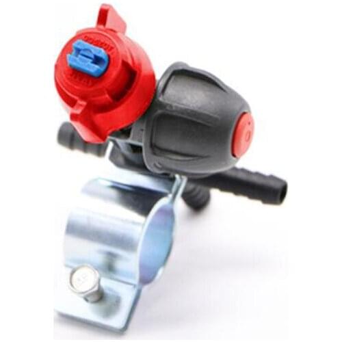 Agricultural Sprayer Nozzle 14MM Intubation Nozzle with 25MM Clamp Boom Sprayer 110degree Flat Fan Nozzle Anti-drip Boom Nozzle