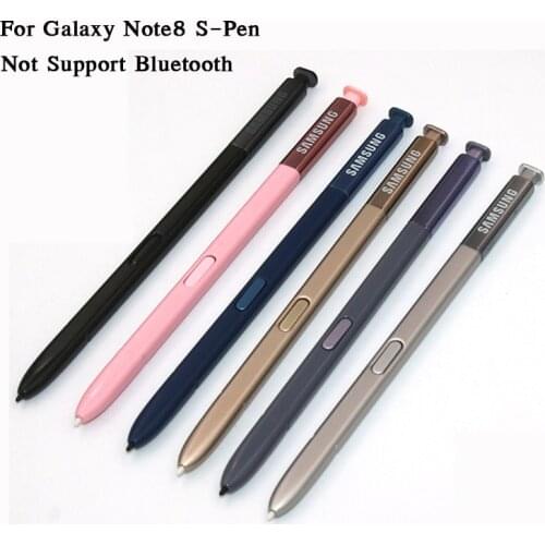 For Samsung Galaxy Note8 SM-N9500 Stylus Easy To Carry Waterproof Cell Phone Touch Screen Pen Black Blue Grey Silver Gold Pink