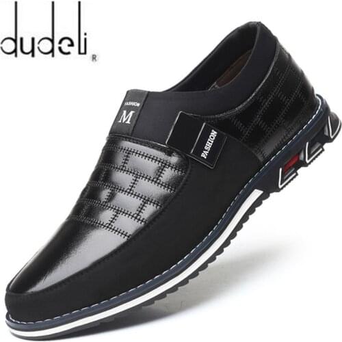 2020 New Designer Big Size 38-48 Oxfords Leather Men Shoes Fashion Casual Slip On Formal Business Wedding Dress Shoes Zapatos