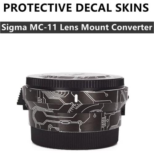 Vinyl Decal Skin For Sigma MC-11 Mount Converter Lens Adapter (Sigma EF-Mount Lenses to Sony E Cameras) Wrap Cover Sticker
