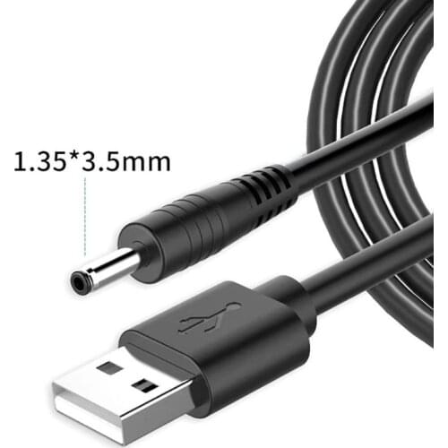 USB to DC 3.5V Charging Cable Replacement for Foreo Luna/Luna 2/Mini/Mini 2/Go/Luxe Facial Cleanser USB Charger Cord 100CM