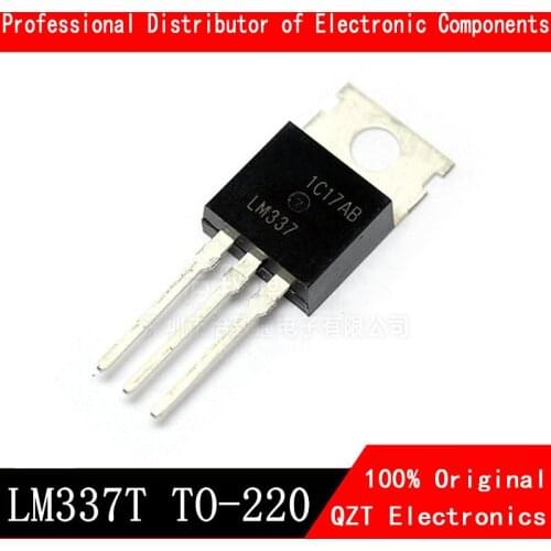 10pcs/lot LM337T TO220 LM337 TO-220 337T LM337HVT new original In Stock