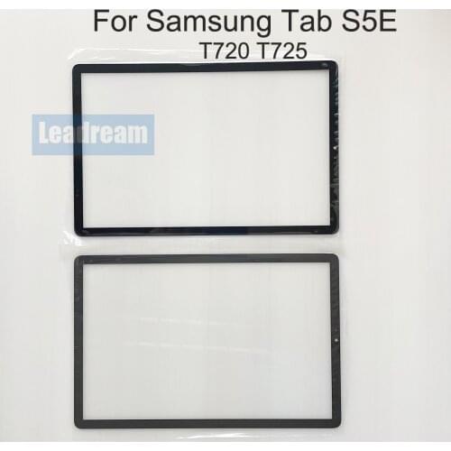 10Pcs Front Outer Touch Screen Glass For Samsung Galaxy Tab S5e 10.5 T720 T725 T727 Front Touch Glass with OCA