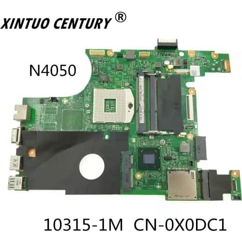 10315-1M CN-0X0DC1 0X0DC1 X0DC1 For DELL inspiron 14R N4050 portátil placa-mãe HD3000 HM67 100% test