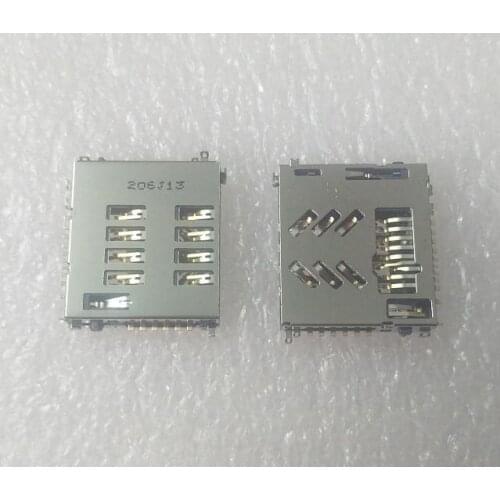 2-500pcs/lot, Original new SIM card reader connector module for ZTE Blade V6 socket slot, free ship