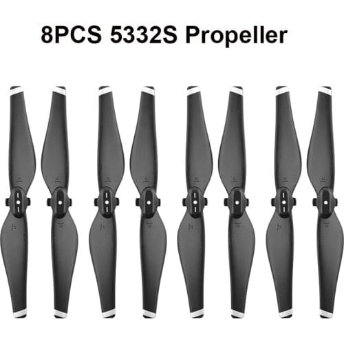 4Pair 5332S Low Noise Propeller for DJI Mavic Air Drone Quick Release Blade Props Spare Parts Replacement Wing Fan Accessories