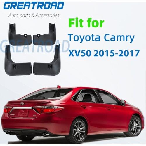 4Pcs Car Front Rear Mud Flap Mudguards for Toyota Camry 2015 2016 2017 Splash Guard Mud Flap