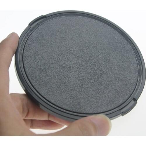 95mm Side Snap On Lens Cap with Cord For Nikon Canon Sony Camera