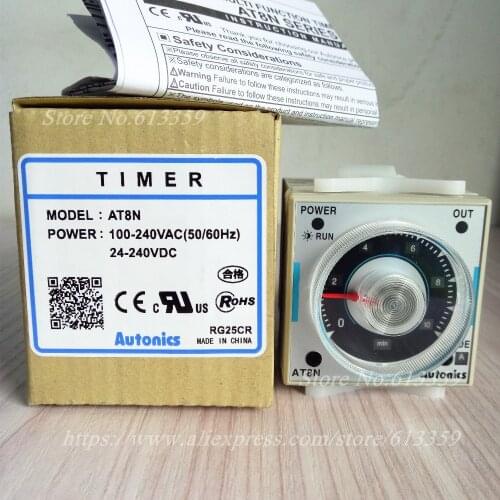 AT8N 100% New & Original Autonics Multi-Range Timer Relay