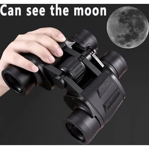 8X40 Powerful Binoculars Long Range Professional Telescope HD Zoom Military BAK4 Portable ll Night Vision for Hunting Camping