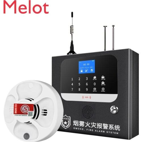 Smoke Alarm Fire Wireless Alarm System Telephone Remote Prompt Network Smoke
