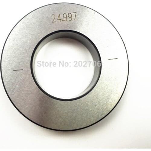 24.997mm caliper micrometer Inner diameter Calibration Gauge 25mm/0.001mm Setting ring gauge