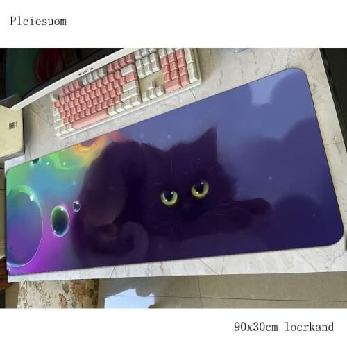 Cute mouse pad 90x30cm gaming mousepad anime best office notbook desk mat Adorable padmouse games pc gamer mats