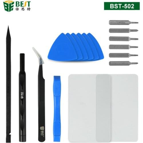 Mobile Phones Repair Hand Tool Kit Mini Screwdriver Set Spudger Tweezers Picks Suction Cup Disassemble Tools for iPad MacBook