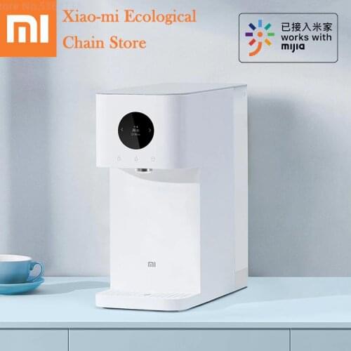 Xiaomi Mijia Desktop Drinking Machine 5L Water Tank Temperature Adjustment Water Dispenser Rapid Heating Work With Mi Home APP