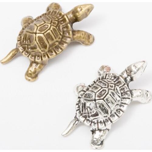 10pcs tortoise Vintage zinc alloy metal pendant charms for diy jewelry making 4465