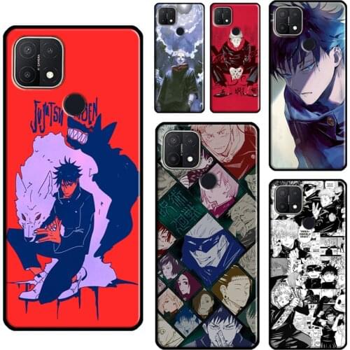 Anime Cartoon Jujutsu Kaisen For OPPO A15 A91 A83 A1K A3S A5S A5 A9 A31 A53 2020 A52 A72 Reno 4 Pro 2 Z F7 Phone Case