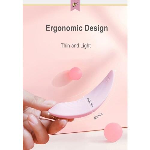 Smart Female Wear Butterfly Vibrating Egg Invisible Thin Comfortable Ergonomic Fit Remote Control Multi-frequency Vibration