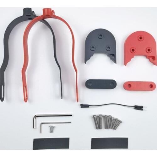 17Pcs/set 10 Inch Rear Fender For Xiaomi M365/Pro Scooter Foot Support Spacer Bracket Kit Rear Fender Mudguard Scooter Part