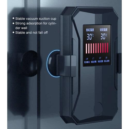 ZY-2020 Intelligent Fish Tank Heater LCD Display External Control Frequency Conversion Aquarium PTC Heating Rod AU Plug 220-240V