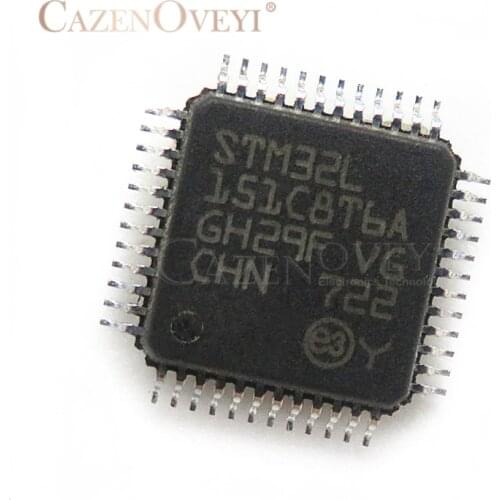 1pcs/lot STM32L151C8T6TR STM32L151C8T6 STM32L151 STM32L 151C8T6 TQFP-48 In Stock