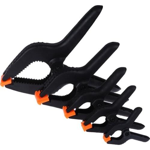 1pc Plastic Screen Clip Clamps Fasten Tool Anti-Skid 2/3/4/6 inch Nylon Spring Mobile Phone/Tablet LCD Screen Repair Tool