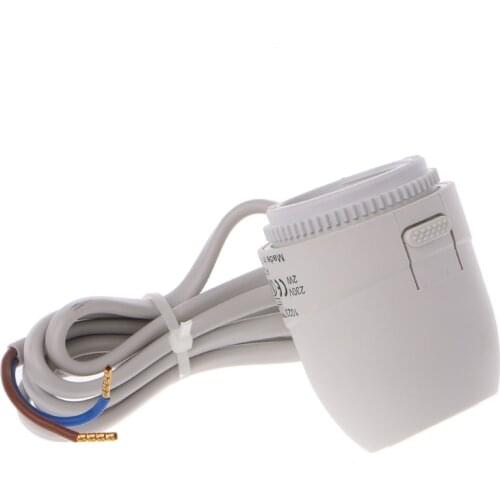 230V 2W Normally Open Close Thermal Electric Actuator For Underfloor Heating Manifold