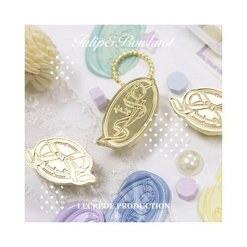 3Dlily head customSpecial-shaped Wax Seal StampFire Lacquer Seal Head Wedding Greeting Card Wax Seal