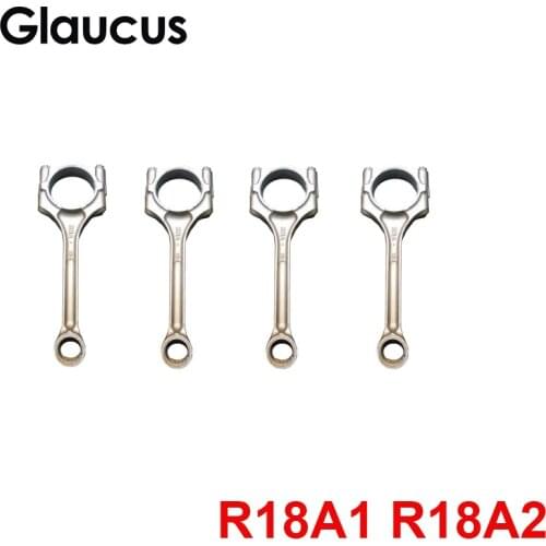 4pcs R18A1 R18A2 engine connecting rod conrod con rod for Honda CIVIC VII FR-V VTEC 16V 1798cc 1.8L 13210-RNE-A00 13210RNEA00