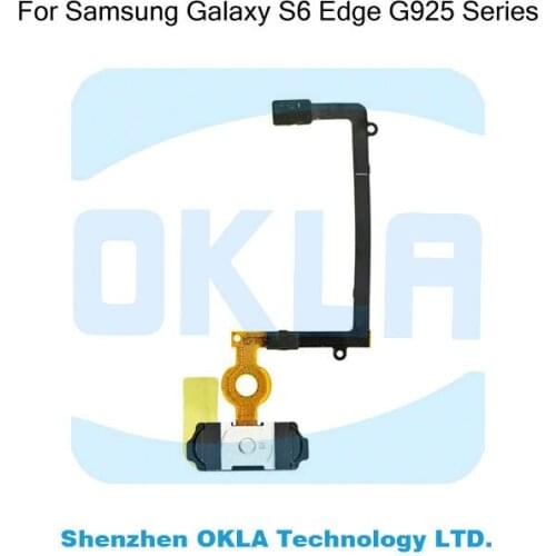 50pcs/lot flex cable for Samsung Galaxy S6 Edge G925 G925F Home Button Flex Cable