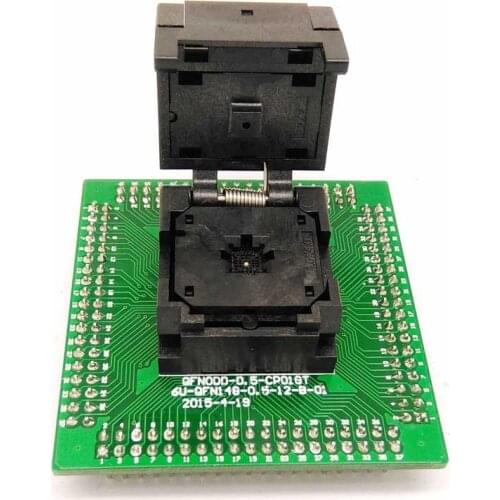 QFN20 MLF20 WLCSP20 to DIP20 Programming Socket Adapter Pin Pitch 0.5mm IC Body Size 4x4mm IC550-0204-009-G Test Socket