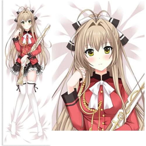 Anime Long Pillow Case Sento Isuzu Cosplay Isuzu Cover Hugging Body Peach Skin Pillowcase fashion