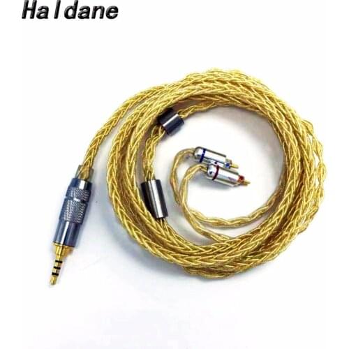 Free Shipping Haldane 1.2 meter 2.5mm TRRS Balanced Hand Made 0.78mm 2pin for UE18/JH13/16/W4r/UM3X/1964 Headphone Upgrade Cable