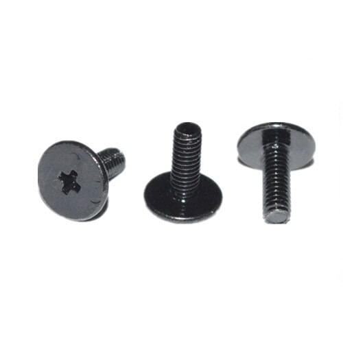 M3 M5 M6 (3/4/5/8/10mm Length) Phillips Flat Thin Head Screw Phone Bolts Notebook Screws Nickel plating Black High Quality