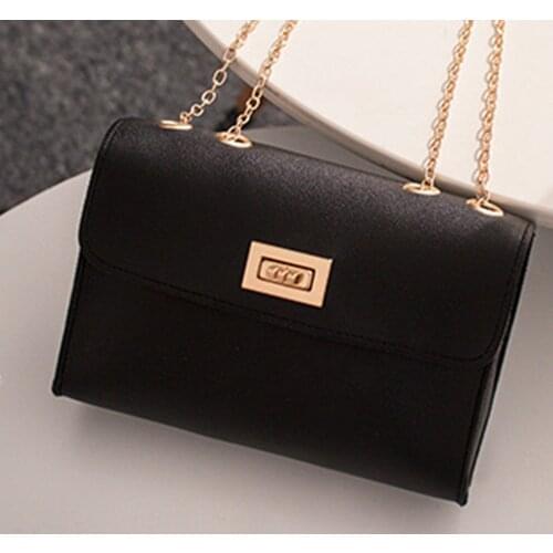 British Fashion Simple Small Square Bag Womens Designer Handbag 2020 High-quality PU Leather Chain Mobile Phone Shoulder bags