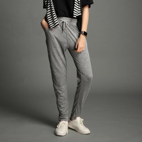 Fanceey plaid harem pants Women Casual Sweatpants cargo pants women Loose women Trousers Joggers Sweat sports pants for women